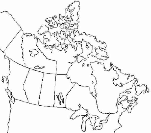 Provinces In Canada. Practice Maps : Provinces and