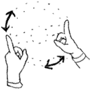 hand sign for 'drive' using ASL