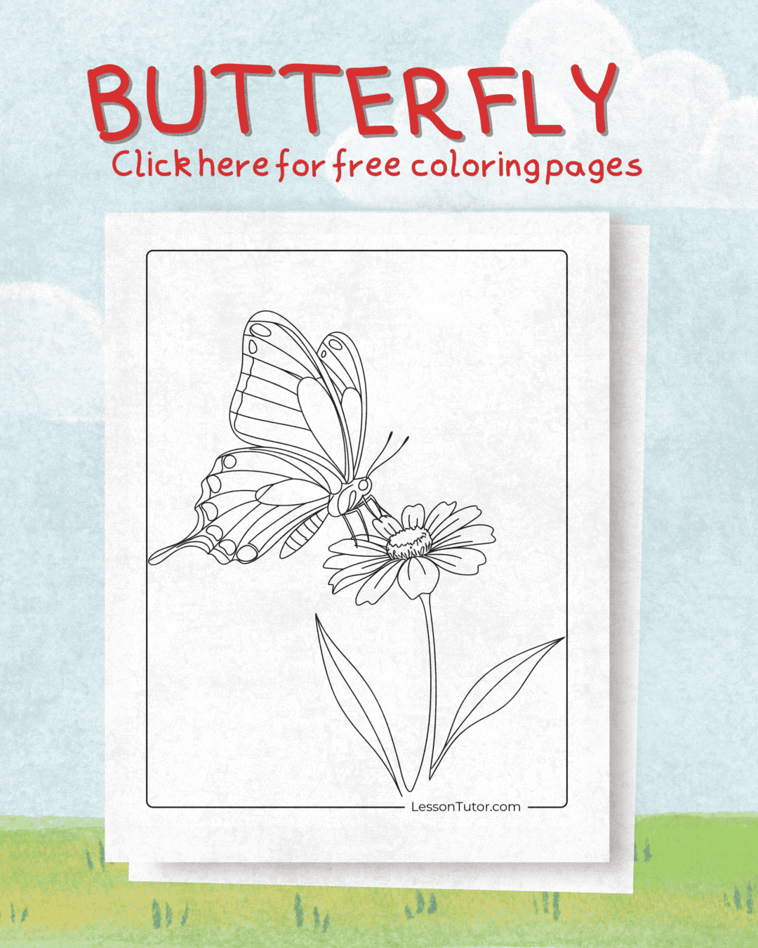 Insects - Free Coloring Pages, PDF Printables and Worksheets - Lesson Tutor