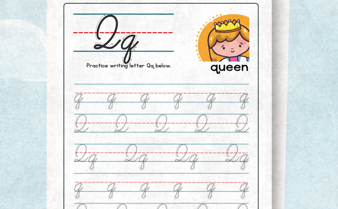 Cursive Alphabet (A to Z)