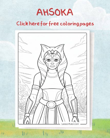 Ahsoka Coloring Pages
